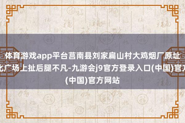 体育游戏app平台莒南县刘家扁山村大鸡烟厂原址的文化广场上扯后腿不凡-九游会j9官方登录入口(中国)官方网站