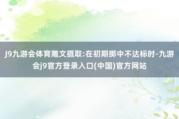 J9九游会体育雕文摄取:在初期掷中不达标时-九游会j9官方登录入口(中国)官方网站