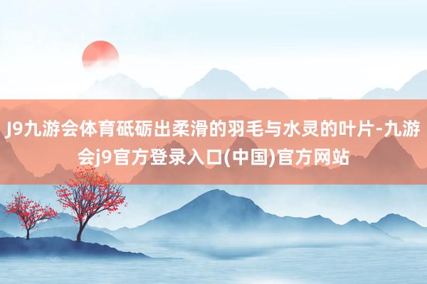 J9九游会体育砥砺出柔滑的羽毛与水灵的叶片-九游会j9官方登录入口(中国)官方网站